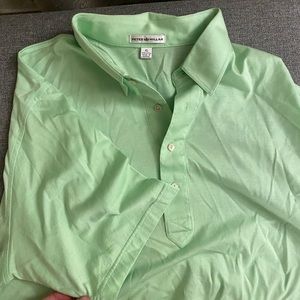 Green Peter Millar men’s polo. NWOT, never worn